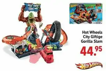 Hot wheels city giftige gorilla slam