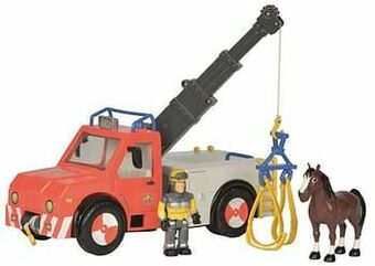 ToyChamp Brandweerman Sam - Phoenix met figuur en paard aanbieding