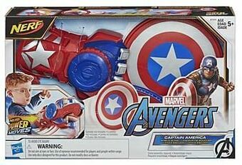 ToyChamp Avengers Captain America Power Moves Role play set aanbieding