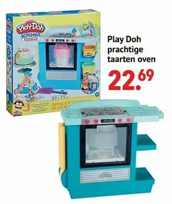 Multi bazar Play doh prachtige taarten oven aanbieding