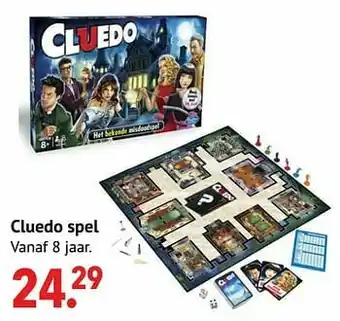 Multi bazar Cluedo spel aanbieding