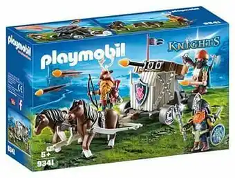 ToyChamp 9341 Mobiele ballista met ponys en dwergen aanbieding