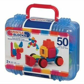 ToyChamp Bristle Blocks 50-delige koffer met noppenblokken aanbieding