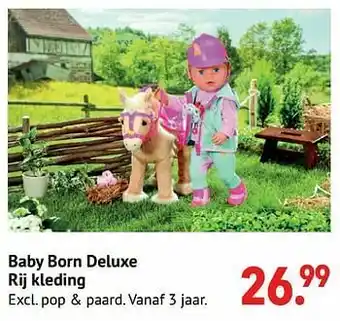 Multi bazar Baby born deluxe rij kleding aanbieding