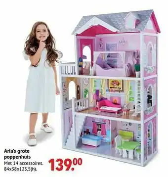 Multi bazar Aria’s grote poppenhuis aanbieding
