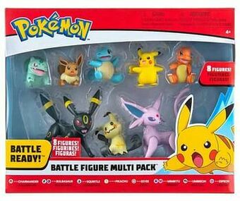 Pokemon Battle figuren multipack 8-pack Wave 6
