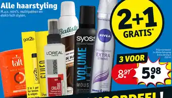 Kruidvat Alle haarstyling aanbieding