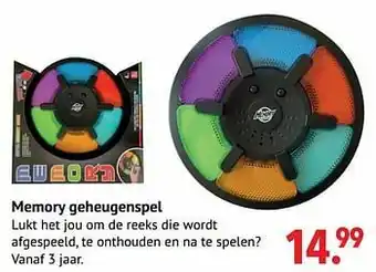 Multi bazar Memory geheugenspel aanbieding