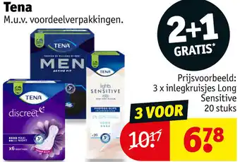 Kruidvat Tena aanbieding
