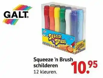Multi bazar Squeeze `n brush schilderen aanbieding