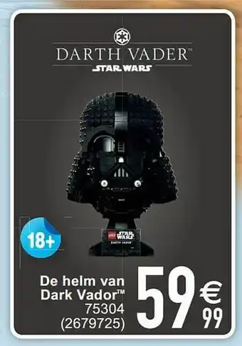 Cora De helm van dark vadortm 75304 aanbieding