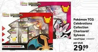 Pokémon tcg celebrations collection charizard- sylveon