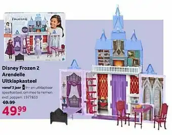 Intertoys Disney frozen 2 arendelle uitklapkasteel aanbieding