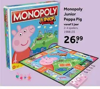 Monopoly junior peppa pig