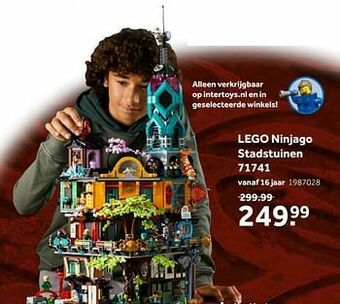 Intertoys Lego ninjago stadstuinen 71741 aanbieding