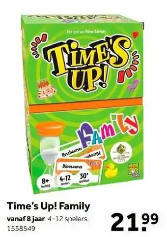 Intertoys Time’s up! family aanbieding