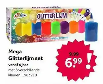 Intertoys Mega glitterlijm set aanbieding