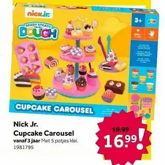 Intertoys Nick jr. cupcake carousel aanbieding
