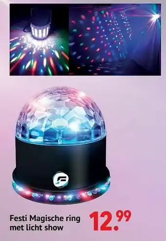 Multi bazar Festi magische ring met licht show aanbieding