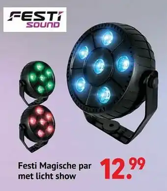 Multi bazar Festi magische par met licht show aanbieding