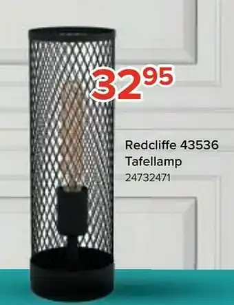 Euroshop Redcliffe 43536 tafellamp aanbieding