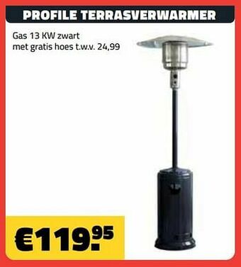 Profile terrasverwarmer