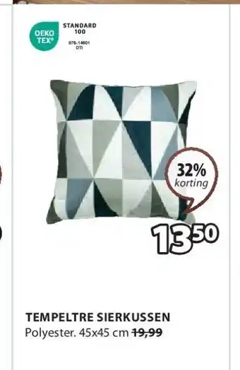 Jysk TEMPELTRE SIERKUSSEN aanbieding