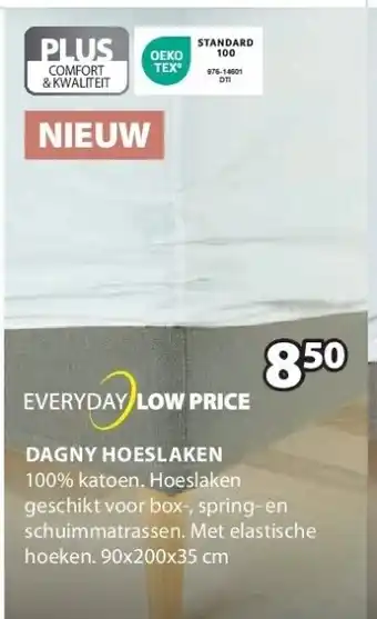 Jysk DAGNY HOESLAKEN aanbieding