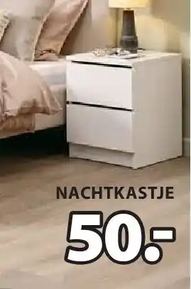 Jysk NACHTKASTJE aanbieding