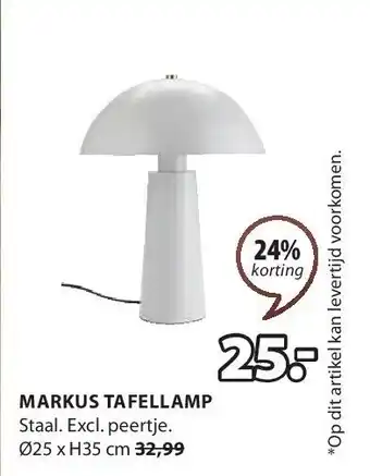 MARKUS TAFELLAMP