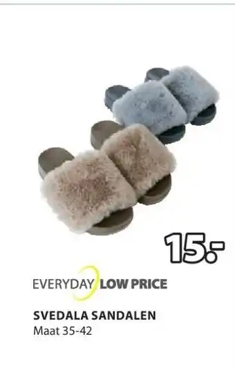 Jysk SVEDALA SANDALEN aanbieding