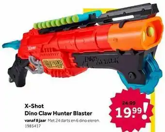 Intertoys X-shot dino claw hunter blaster aanbieding
