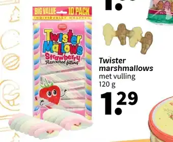 Twister marshmallows