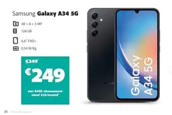 Base Samsung Galaxy A34 5G aanbieding