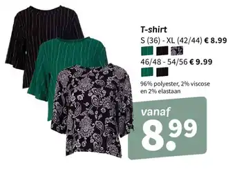 Wibra T-shirt aanbieding