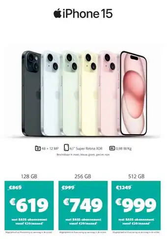 iPhone 15
