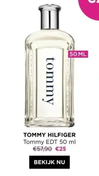 ICI PARIS XL TOMMY HILFIGER Tommy EDT 50 ml aanbieding