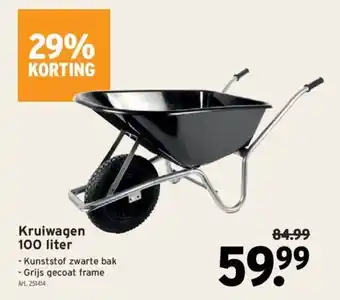 GAMMA Kruiwagen 100 liter aanbieding