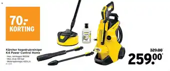 GAMMA Kärcher hogedrukreiniger K4 Power Control Home aanbieding