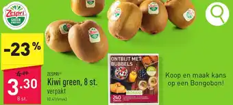 ALDI ZESPRI Kiwi green, 8 st. verpakt aanbieding