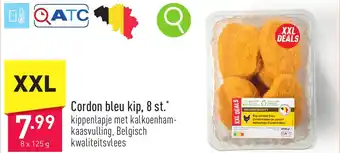 Cordon bleu kip, 8 x 125g