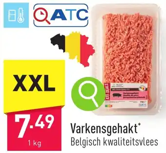 ALDI Varkensgehakt 1 kg aanbieding