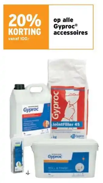 GAMMA Gyproc accessoires aanbieding