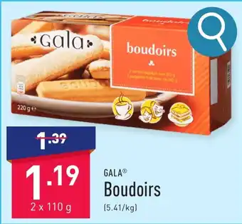ALDI GALA Boudoirs 2 x 110g aanbieding