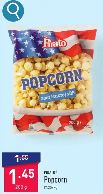 ALDI PIRATO Popcorn 200g aanbieding