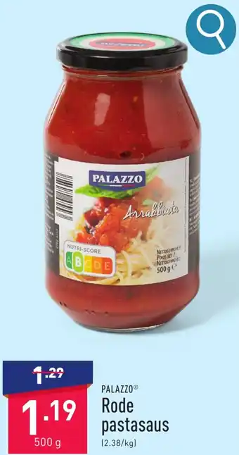 ALDI PALAZZO Rode pastasaus 500g aanbieding