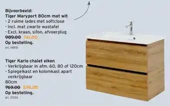 GAMMA Tiger Karlo chalet eiken aanbieding