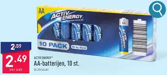 ALDI ACTIV ENERGY AA-batterijen, 10 st. aanbieding