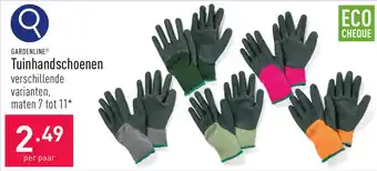 ALDI GARDENLINE Tuinhandschoenen aanbieding