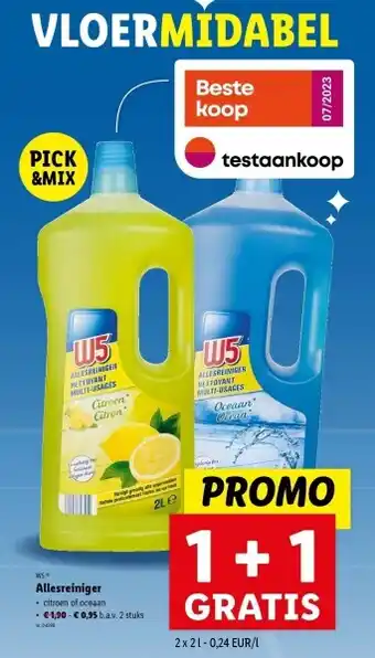 Lidl Allesreiniger aanbieding